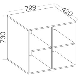 Szafka wisząca MALTIS MT03 dąb artisan