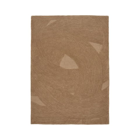 Dywan Pune ręcznie tuftowany, brązowy 160x230 cm ( Rozmiar: uniwersalny )
