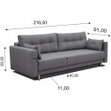 Sofa wersalka ELAN kronos 04