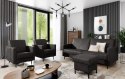 Sofa SELVA A manila dark grey czarny