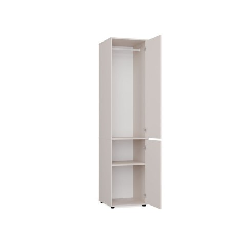 SZAFKA Wysoki Słupek ATLANTA 2D Drążek 2 Drzwi Półki Sypialnia Salon 209 Cm