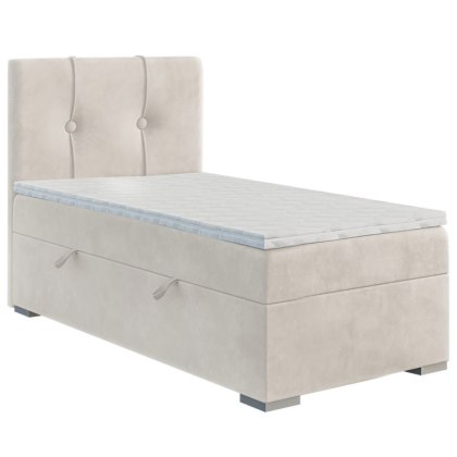 Łóżko kontynentalne RULEZ 90x200 lewy magic velvet 2250