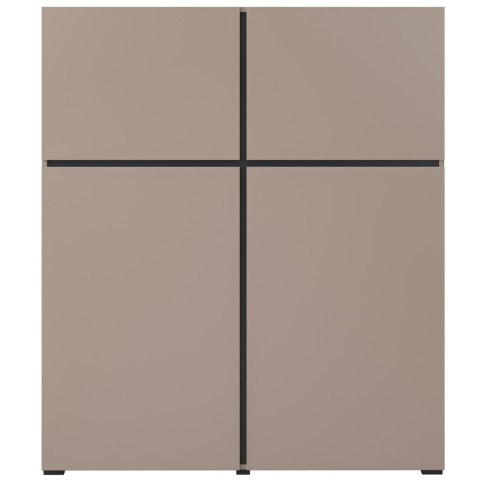 Komoda CROSI 76 congo / czarny