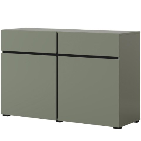Komoda CROSI 45 zielony / czarny