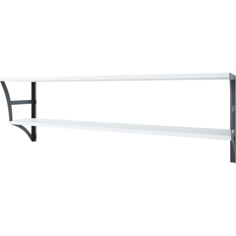 Półka JULIA DUO 138cm biały