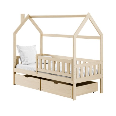 Drewniane łóżko TANNA 80x200