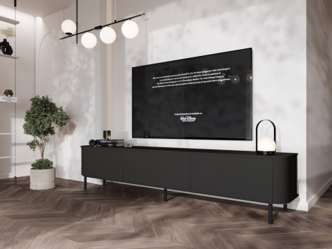 Komoda RTV AZELIO 215N czarny