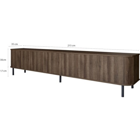 Komoda RTV AZELIO 215N dąb barock