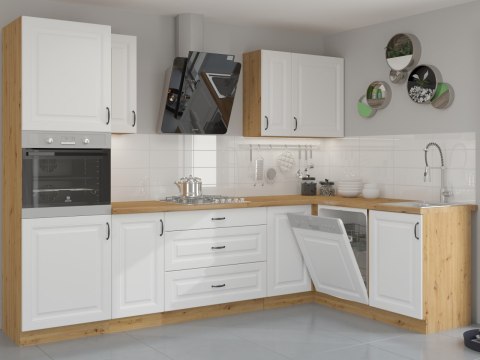 Szafka górna 40 STILL ST59 dąb artisan / biały