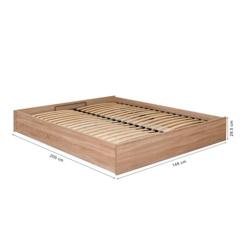 Łóżko 140x200 KISTE kaszmir