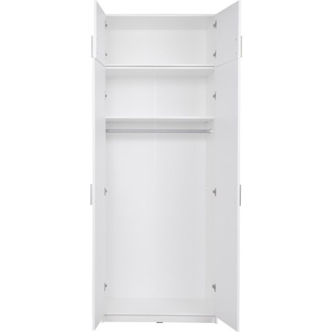 Szafa 91cm PARMA 02 biały alpejski / biały połysk