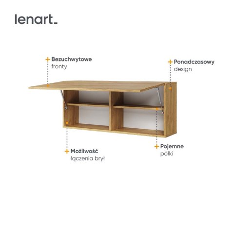 Szafka 1D wisząca hikora naturalna TEEN FLEX TF12