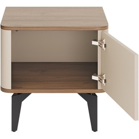 Stolik nocny ALPHARD 10 orzech royal / kaszmir